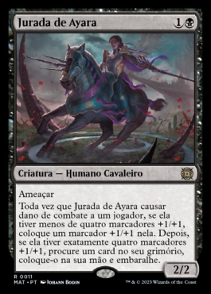 Jurada de Ayara / Ayara's Oathsworn - Magic: The Gathering - MoxLand