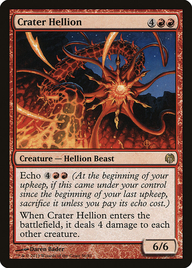 Demo da Cratera / Crater Hellion - Magic: The Gathering - MoxLand