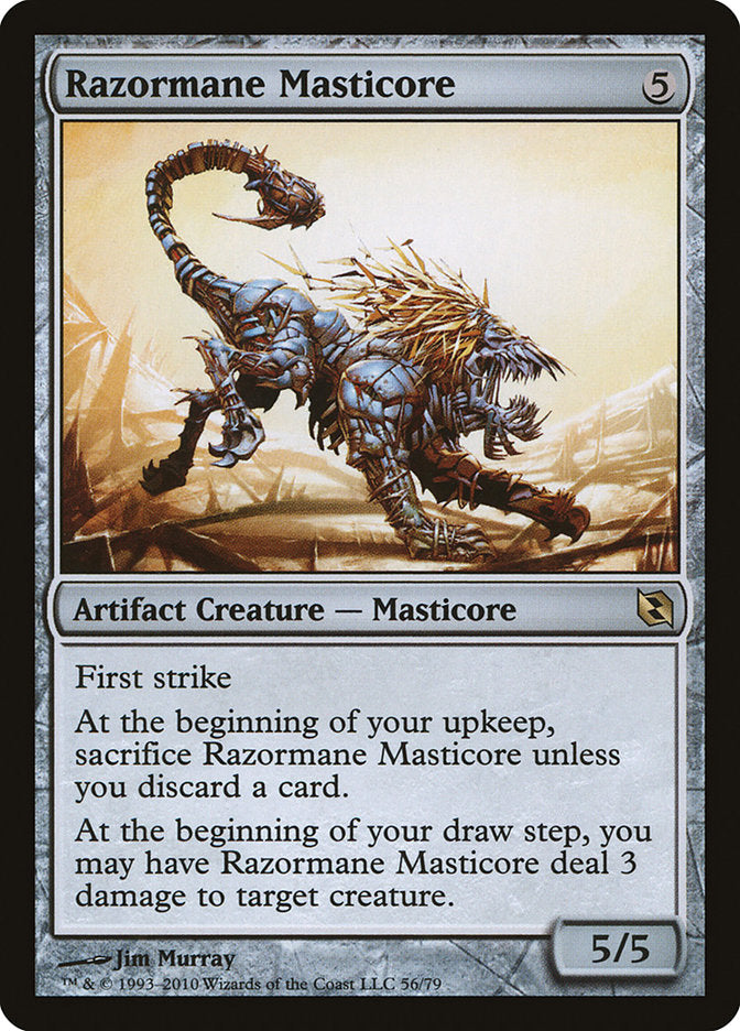 Mastícora de Juba Cortante / Razormane Masticore - Magic: The Gathering - MoxLand