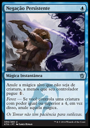 Negação Persistente / Stubborn Denial - Magic: The Gathering - MoxLand