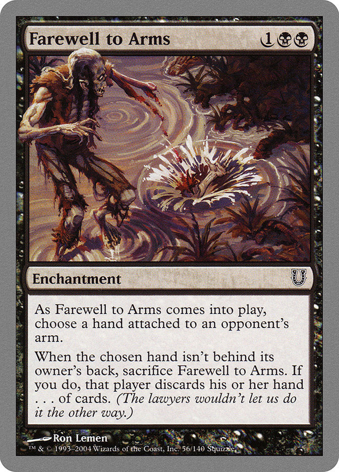 Farewell to Arms - Magic: The Gathering - MoxLand