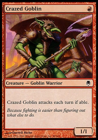 Goblin Enlouquecido / Crazed Goblin - Magic: The Gathering - MoxLand