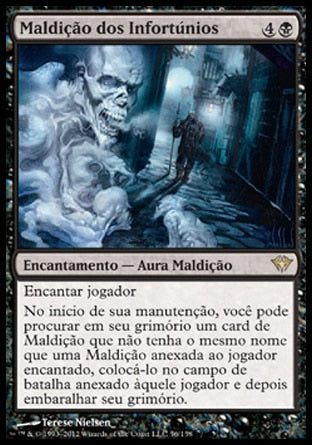 Maldição dos Infortúnios / Curse of Misfortunes - Magic: The Gathering - MoxLand