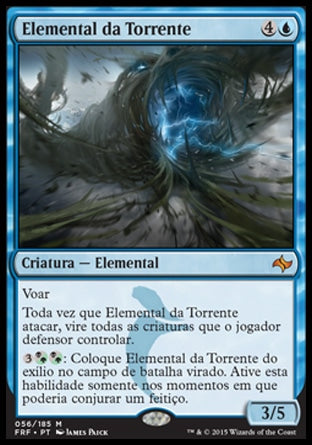 Elemental da Torrente / Torrent Elemental - Magic: The Gathering - MoxLand