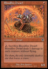 Anão Sangue Quente / Bloodfire Dwarf - Magic: The Gathering - MoxLand