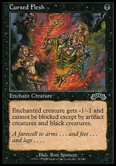 Carne Amaldiçoada / Cursed Flesh - Magic: The Gathering - MoxLand