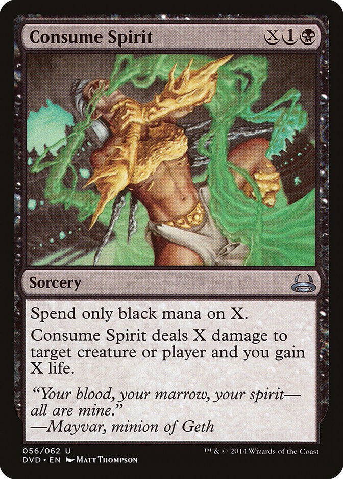 Consumir Espírito / Consume Spirit - Magic: The Gathering - MoxLand