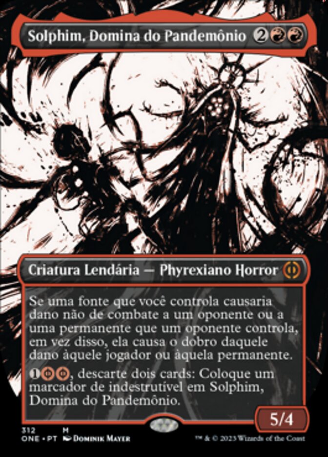 Solphim, Domina do Pandemônio / Solphim, Mayhem Dominus - Magic: The Gathering - MoxLand