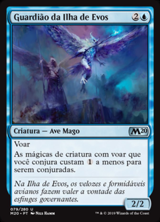 Guardião da Ilha de Evos / Warden of Evos Isle - Magic: The Gathering - MoxLand