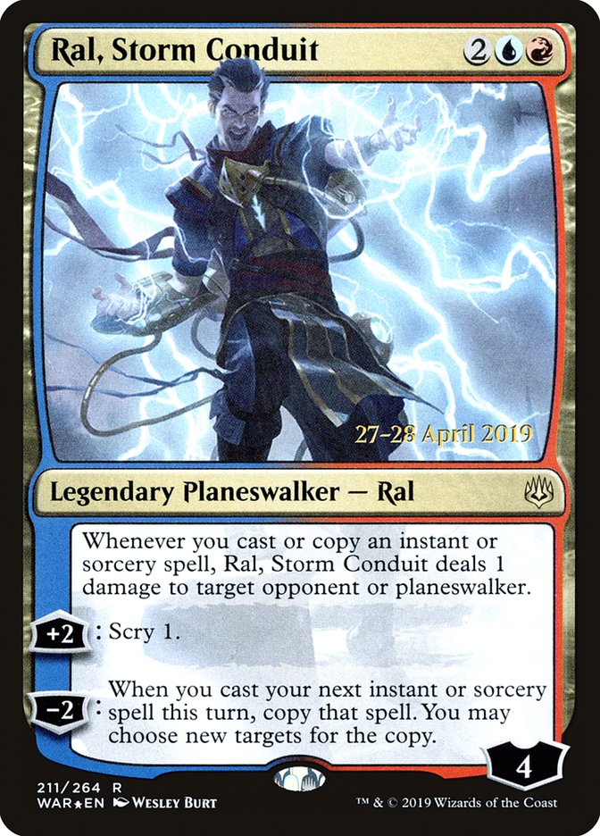 Ral, Conduíte da Tempestade / Ral, Storm Conduit - Magic: The Gathering - MoxLand