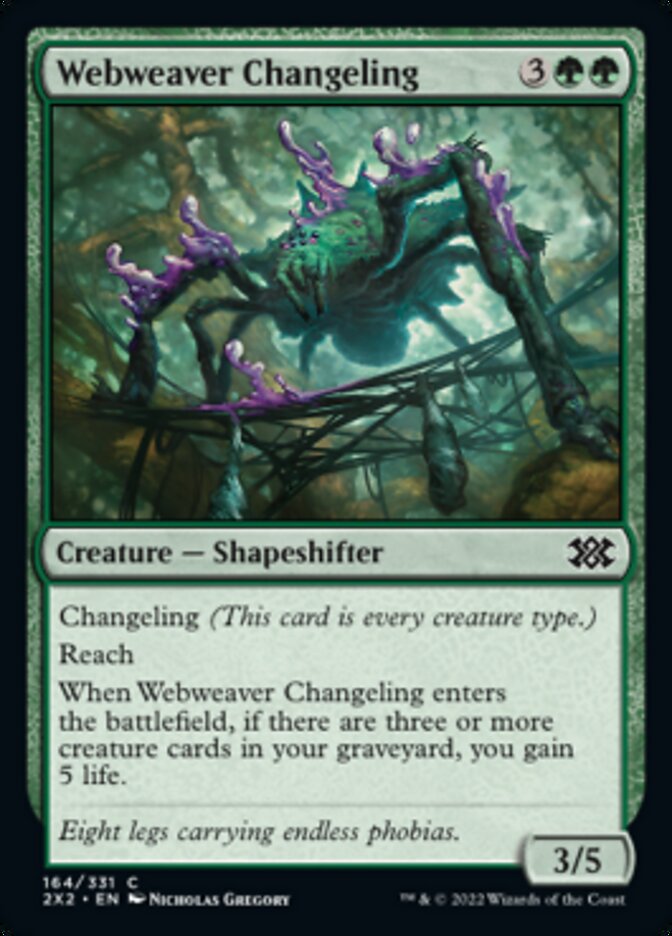 Morfoloide Teceteia / Webweaver Changeling - Magic: The Gathering - MoxLand