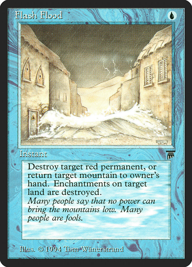 Flash Flood / Flash Flood - Magic: The Gathering - MoxLand