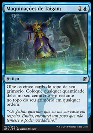 Maquinações de Taigam / Taigam's Scheming - Magic: The Gathering - MoxLand