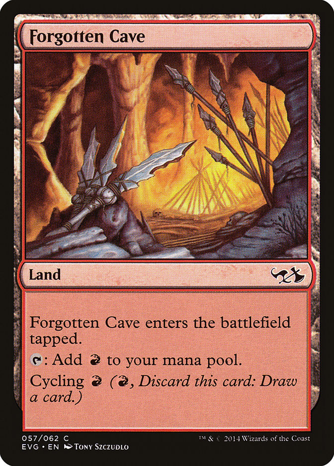 Caverna Esquecida / Forgotten Cave - Magic: The Gathering - MoxLand