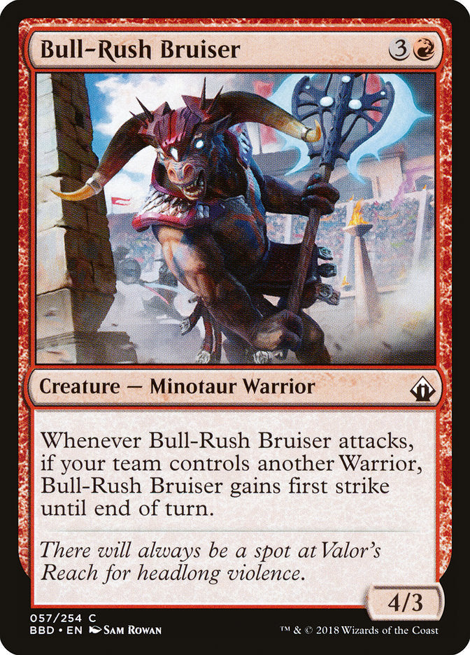 Bull-Rush Bruiser / Bull-Rush Bruiser - Magic: The Gathering - MoxLand