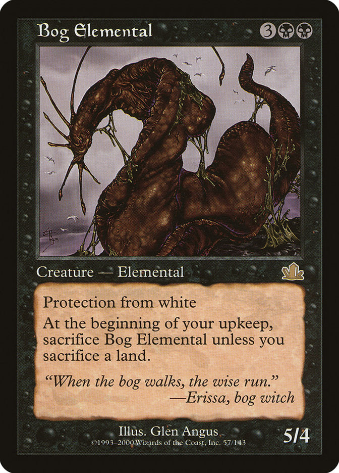 Elemental do Pântano / Bog Elemental - Magic: The Gathering - MoxLand