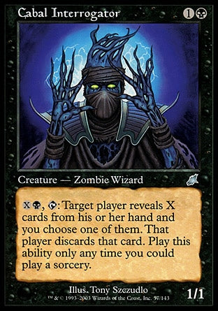 Interrogador da Cabala / Cabal Interrogator - Magic: The Gathering - MoxLand