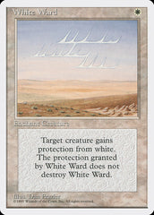 Defesa Branca / White Ward - Magic: The Gathering - MoxLand