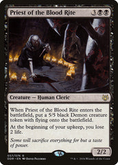 Sacerdote do Ritual de Sangue / Priest of the Blood Rite - Magic: The Gathering - MoxLand