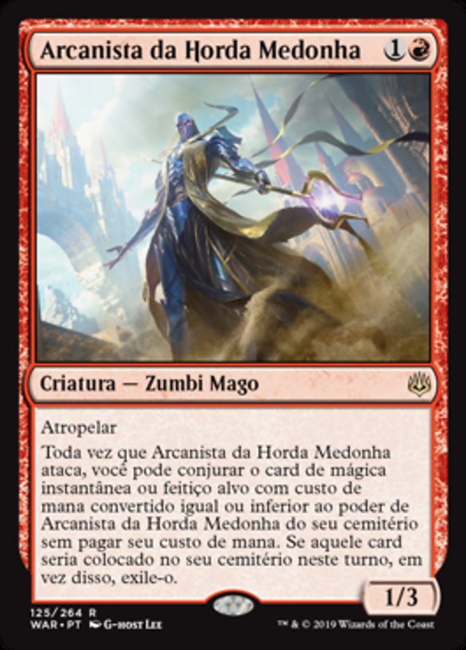 Arcanista da Horda Medonha / Dreadhorde Arcanist - Magic: The Gathering - MoxLand