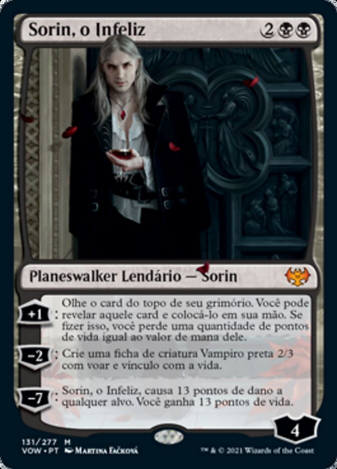 Sorin, o Infeliz / Sorin the Mirthless - Magic: The Gathering - MoxLand