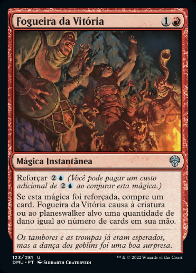 Fogueira da Vitória / Fires of Victory - Magic: The Gathering - MoxLand