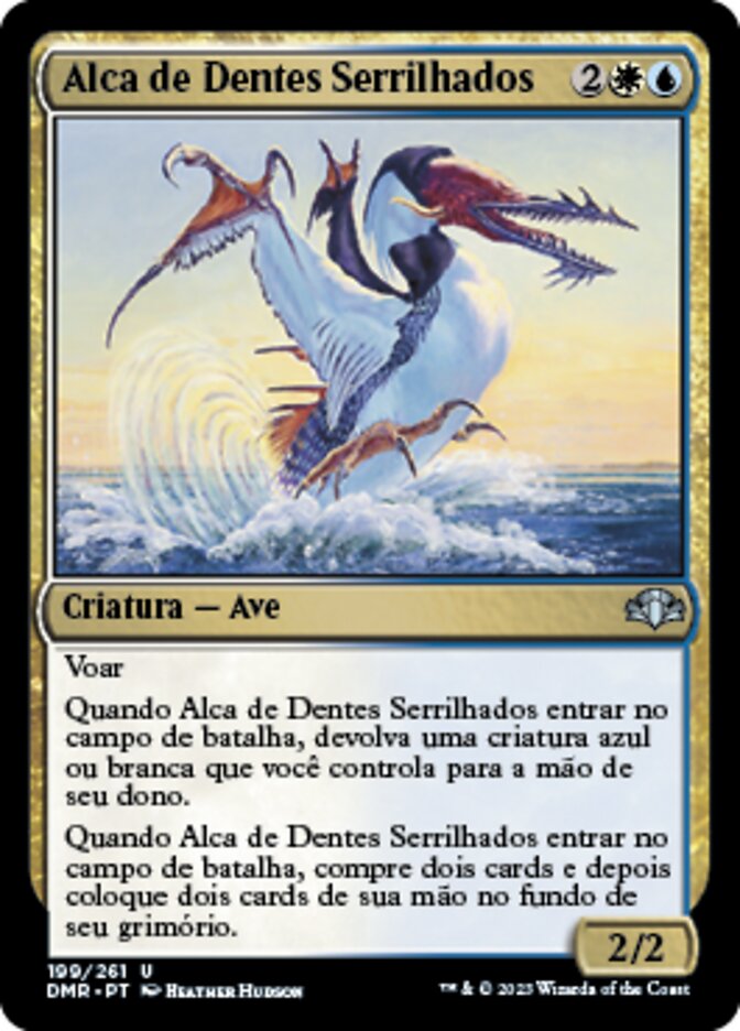 Alca de Dentes Serrilhados / Sawtooth Loon - Magic: The Gathering - MoxLand