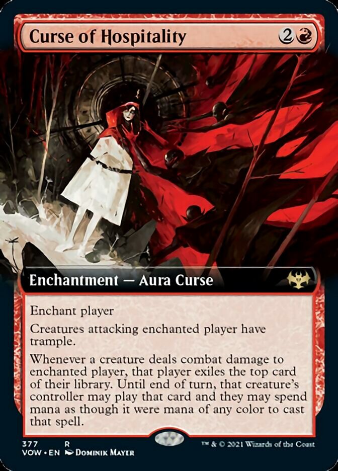 Maldição da Hospitalidade / Curse of Hospitality - Magic: The Gathering - MoxLand