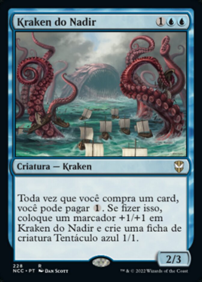 Kraken do Nadir / Nadir Kraken - Magic: The Gathering - MoxLand