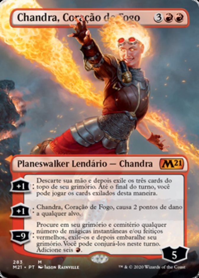 Chandra, Coração de Fogo / Chandra, Heart of Fire - Magic: The Gathering - MoxLand