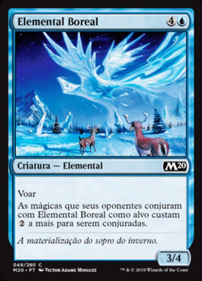 Elemental Boreal / Boreal Elemental - Magic: The Gathering - MoxLand