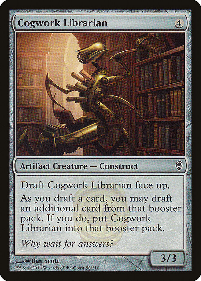 Cogwork Librarian / Cogwork Librarian - Magic: The Gathering - MoxLand