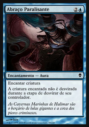 Abraço Paralisante / Paralyzing Grasp - Magic: The Gathering - MoxLand