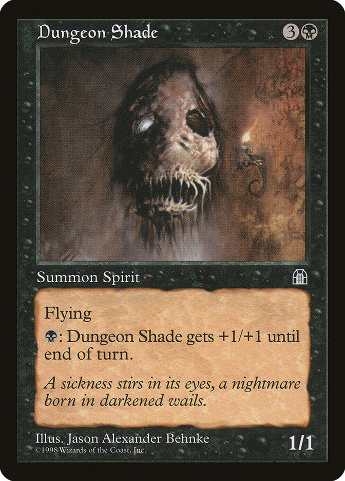 Vulto da Masmorra / Dungeon Shade - Magic: The Gathering - MoxLand