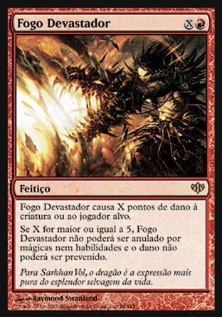 Fogo Devastador / Banefire - Magic: The Gathering - MoxLand