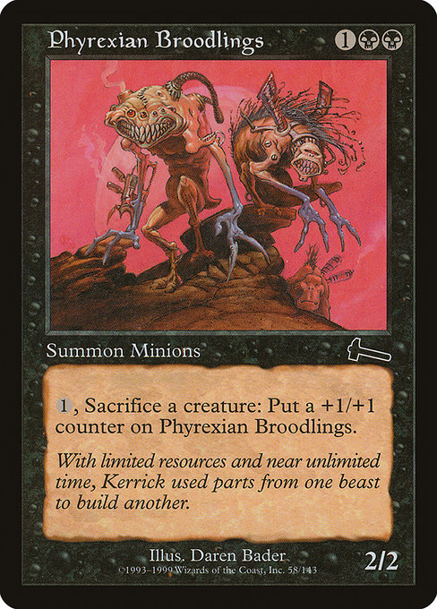 Crias de Phyrexia / Phyrexian Broodlings - Magic: The Gathering - MoxLand