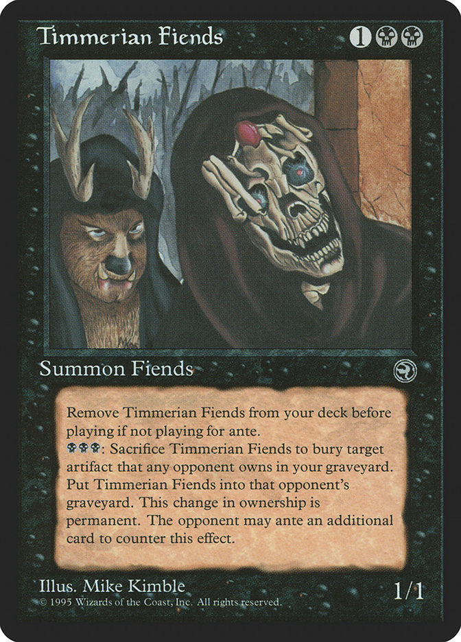 Demonios Timerianos / Timmerian Fiends - Magic: The Gathering - MoxLand