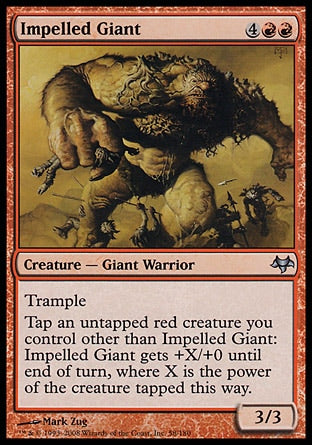 Gigante Impelido / Impelled Giant - Magic: The Gathering - MoxLand