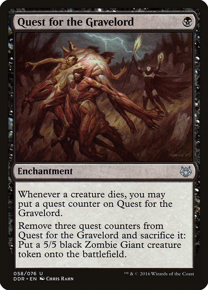 Busca pelo Senhor da Tumba / Quest for the Gravelord - Magic: The Gathering - MoxLand