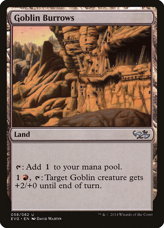 Escavações Goblins / Goblin Burrows - Magic: The Gathering - MoxLand