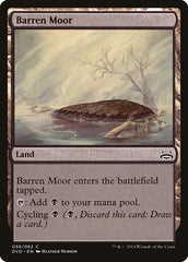 Charneca Estéril / Barren Moor - Magic: The Gathering - MoxLand