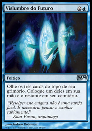 Vislumbre do Futuro / Glimpse the Future - Magic: The Gathering - MoxLand