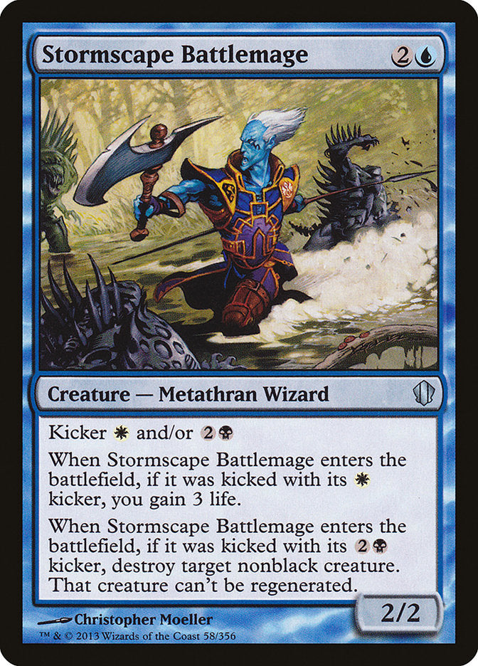 Mago de Combate de Stormscape / Stormscape Battlemage - Magic: The Gathering - MoxLand