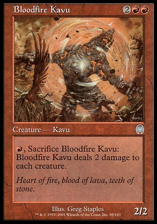 Kavu Sangue Quente / Bloodfire Kavu - Magic: The Gathering - MoxLand