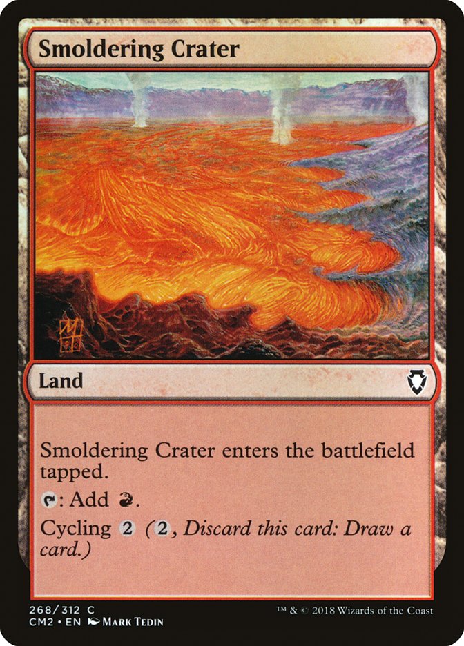 Cratera Fumegante / Smoldering Crater - Magic: The Gathering - MoxLand