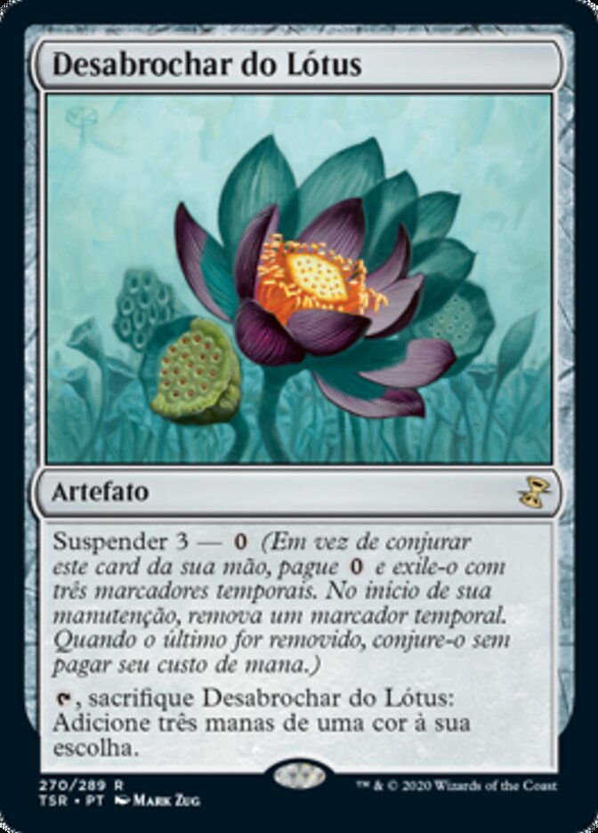 Desabrochar do Lótus / Lotus Bloom - Magic: The Gathering - MoxLand