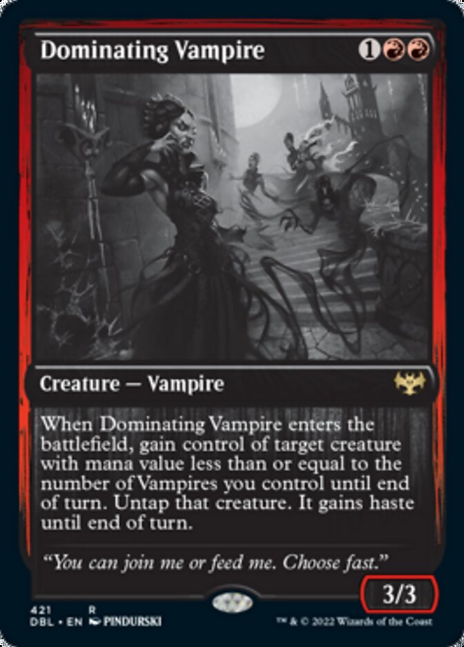 Vampira Dominadora / Dominating Vampire - Magic: The Gathering - MoxLand