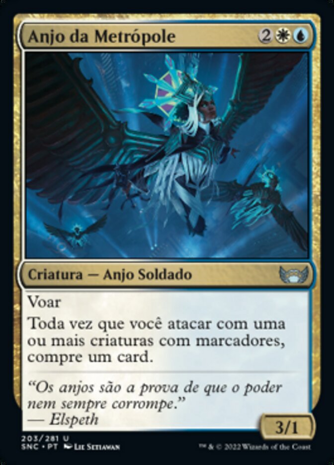 Anjo da Metrópole / Metropolis Angel - Magic: The Gathering - MoxLand