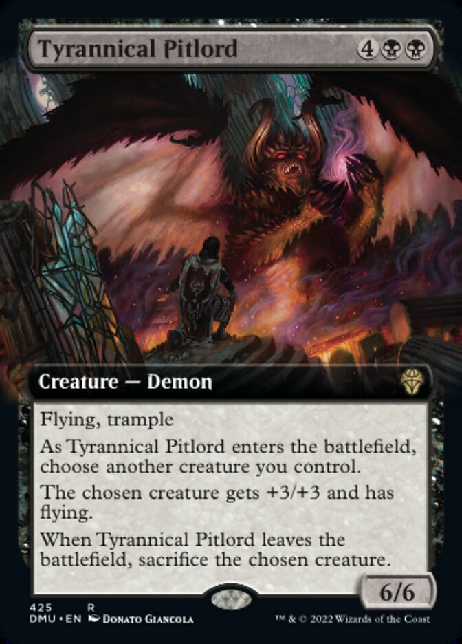 Senhor do Poço Tirânico / Tyrannical Pitlord - Magic: The Gathering - MoxLand