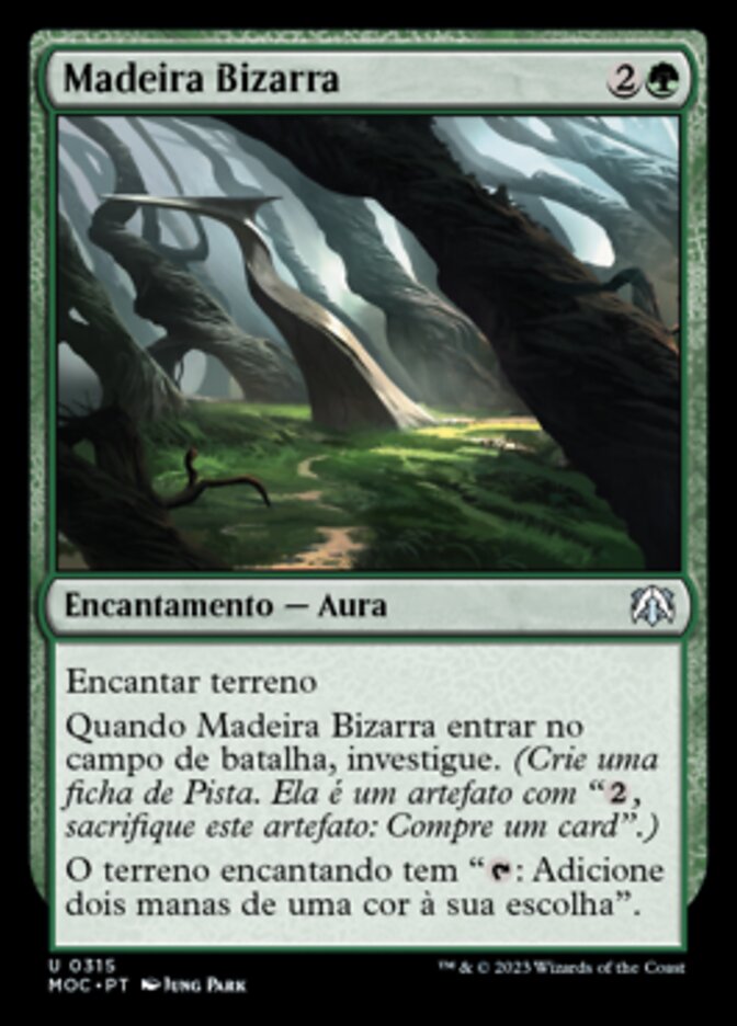 Madeira Bizarra / Weirding Wood - Magic: The Gathering - MoxLand